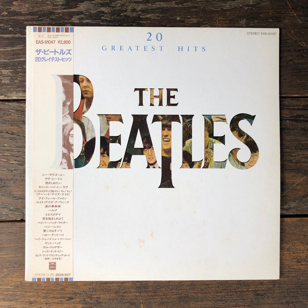 11955 Beatles-20 Greatest Hits/Lp, Hobbies & Toys, Music & Media, Cds &  Dvds On Carousell