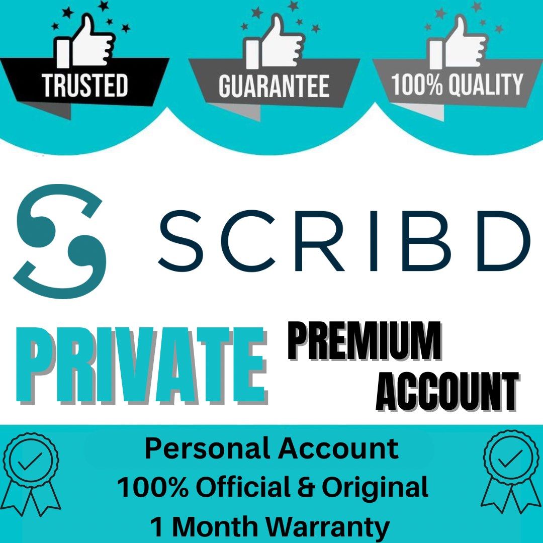 1 Month Scribd Premium Account, Computers & Tech, Parts & Accessories, Software on Carousell