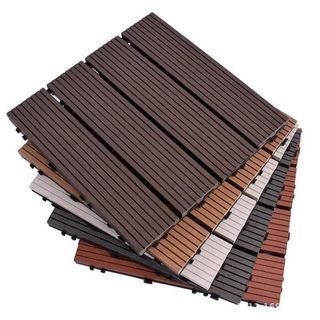 1pc Floor Tiles Interlocking Solid Wood DIY Deck Tiles Indoor Outdoor Flooring WPC Tiles for Balcony
30×30cm   5colors
P199