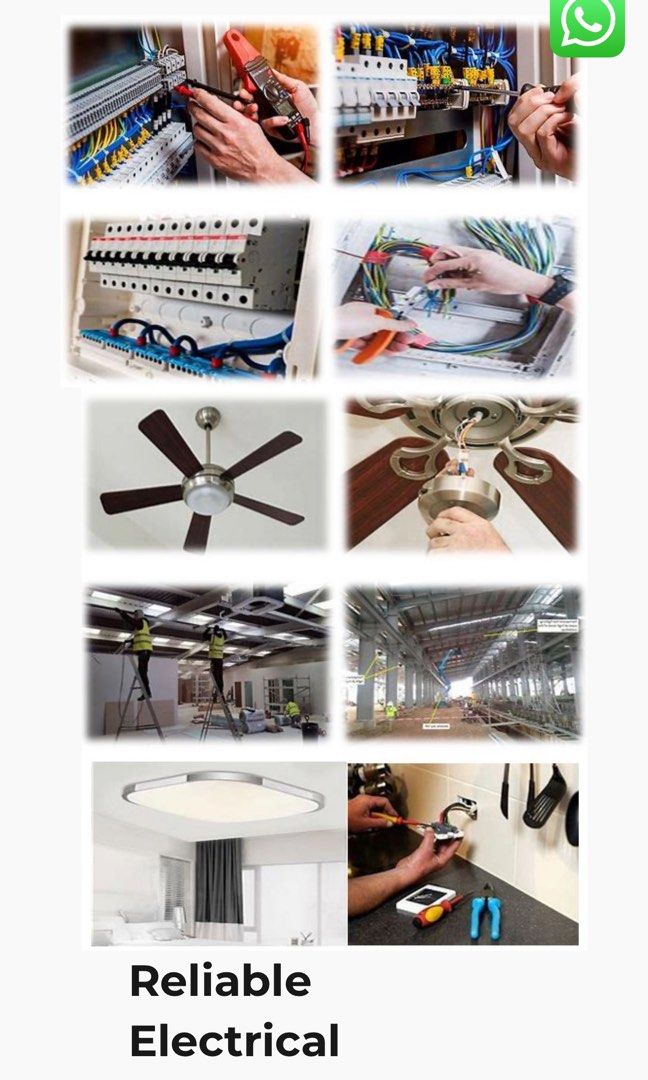 24hrs Handyman Services Electrical /Tiling work/ plumbing & Sanitary work. Licence plumber & Electrician. Pls call Shadin Hp:91853566 (Category: Electrician Services) located in Singapore. Submitted by jabin_renovation_construction (Listing ID 1216682679, Image 1). Description: https://www.jabincare.com Our Services are high quality & cheaper then current competitive markets :!!!!!! All critical assessments are done by our qualified Engineering s