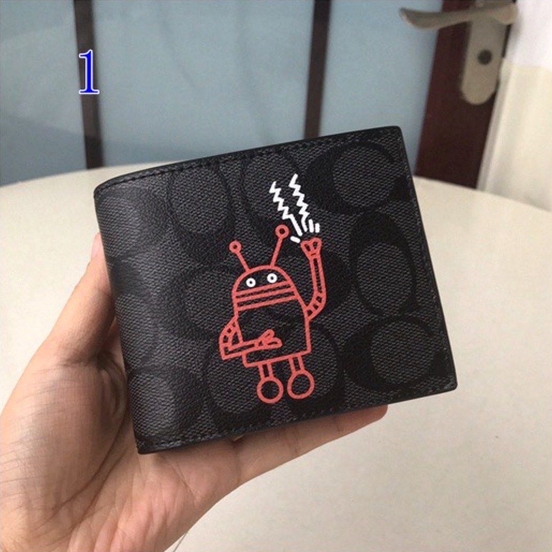 Coach wallet deals keith haring