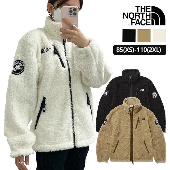 全新The North Face Rimo Fleece Jacket - IVORY, 女裝, 外套及戶外