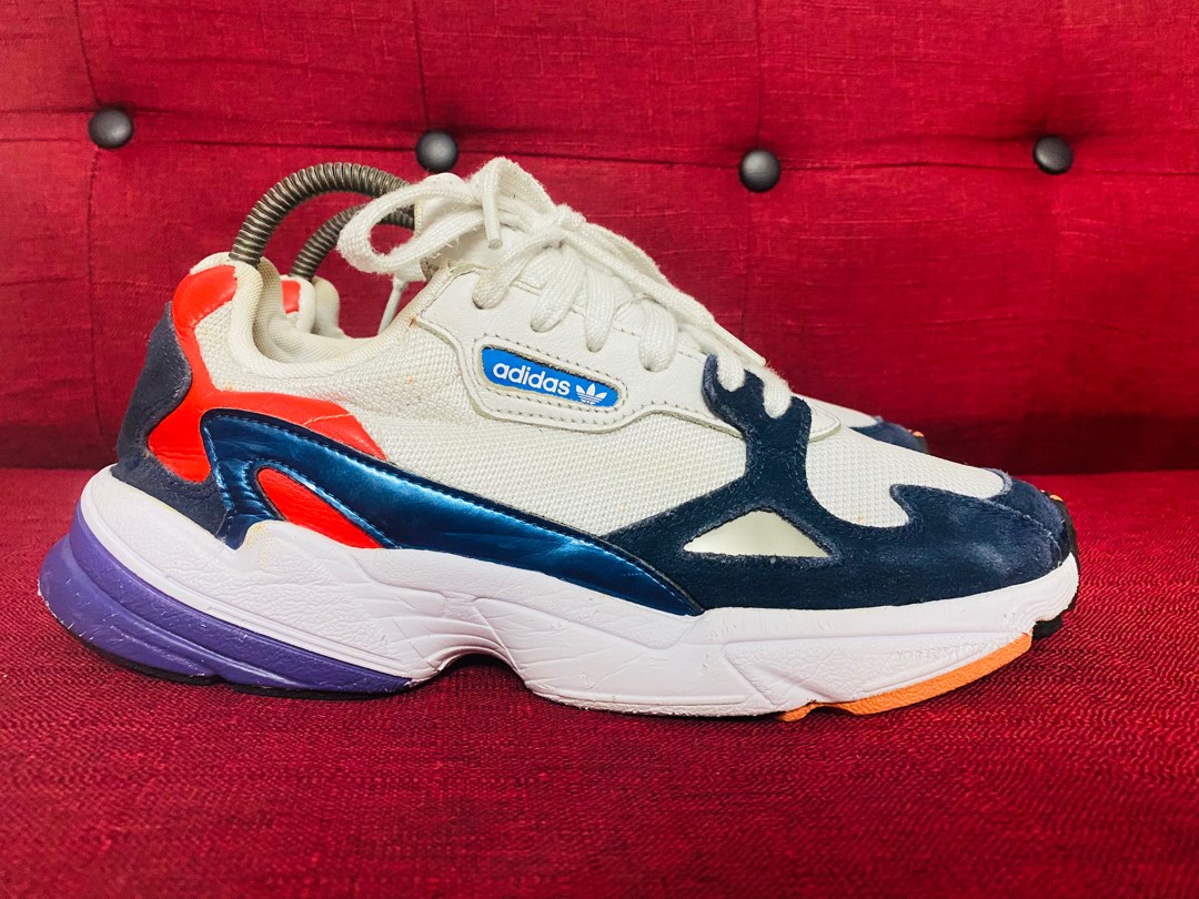 Adidas falcon crystal white sale