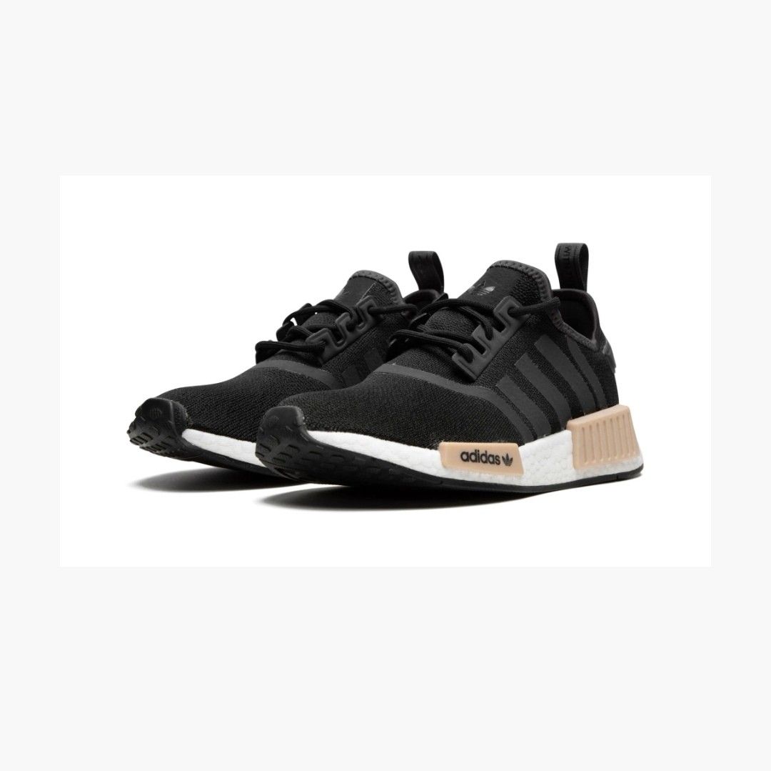 Adidas NMD r1 black pink Women s Fashion Footwear Sneakers on