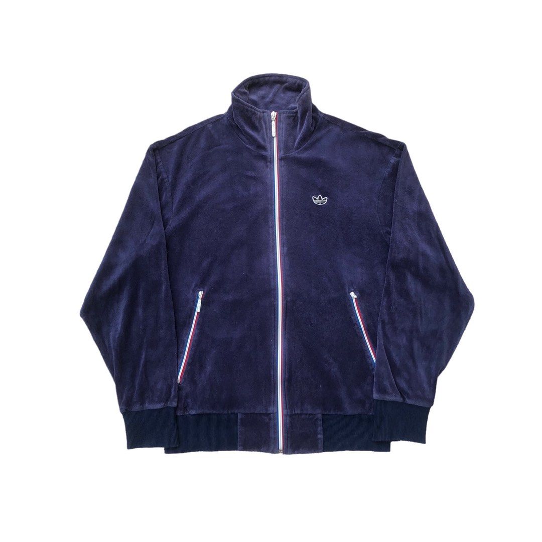 adidas Originals Velour Tracksuit Set Men s Fashion Tops Sets