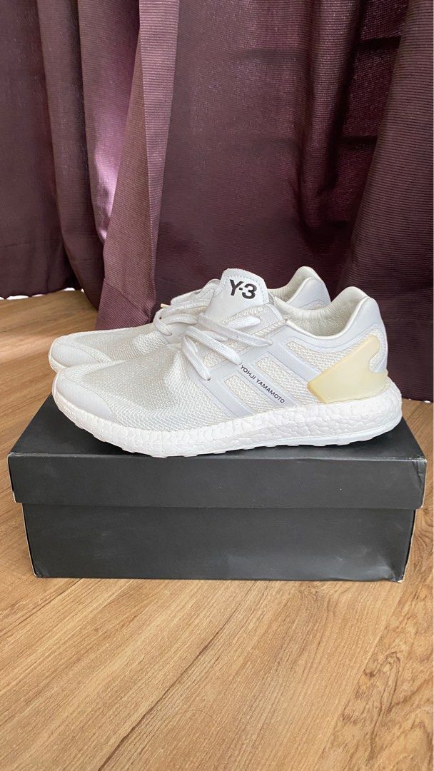 Y3 pure clearance boost triple white