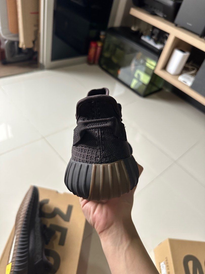 yeezy 350 cinder reflective on feet