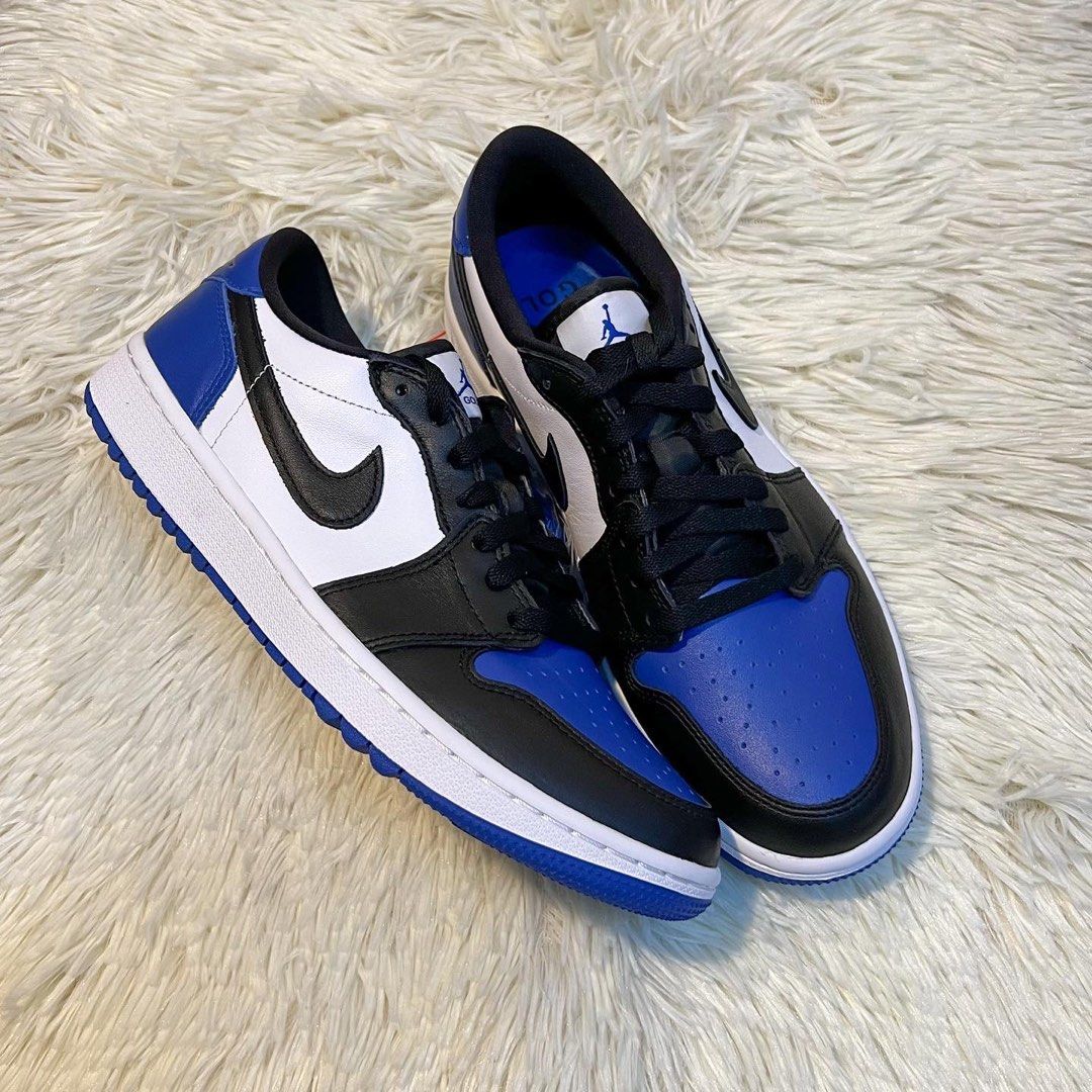 Air Jordan 1 Low OG Golf Royal Toe, Men's Fashion, Footwear, Sneakers