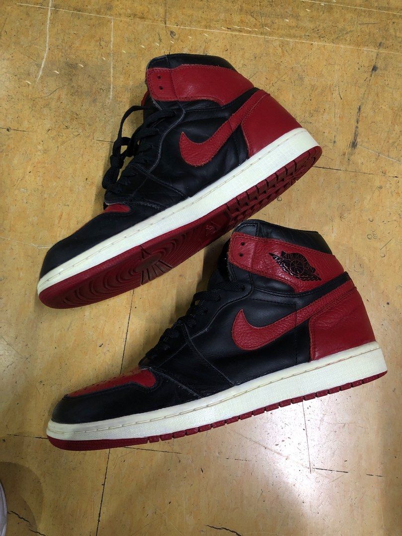 Air Jordan 1 Retro High Bred Banned(27.5 cm), Men