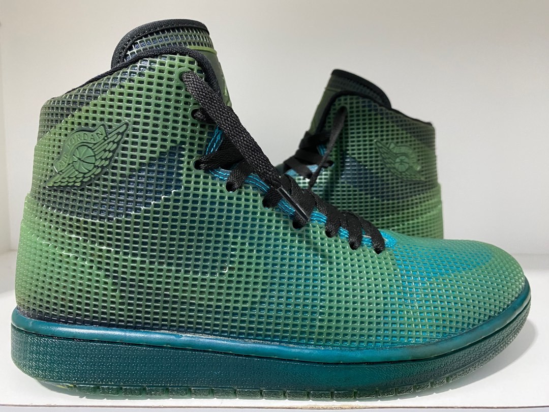 Air Jordan 4LAB1 Tropical Teal Retro Basketball Shoes 677690 020