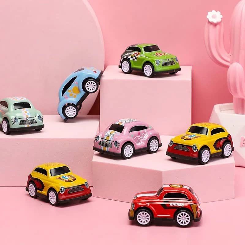 Alloy Pull Back Car Toys Cute Cars Toy for Child Mini Colorful Car