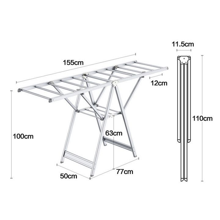 Aluminium Laundry Rack Laundry Rack / Drying Rack / Foldable