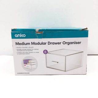 ANKO Medium Modular Drawer Organizer (Thick Plastic)