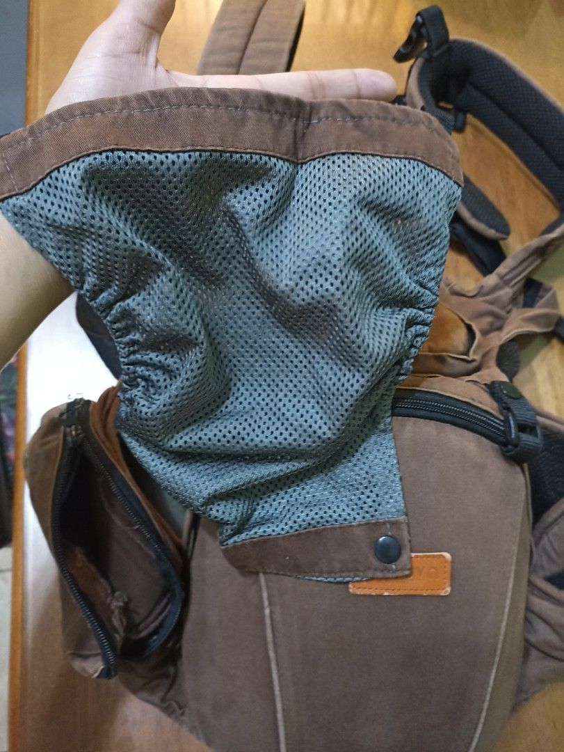 Apruva Hip Seat Baby Carrier (brown), Babies & Kids, Going Out