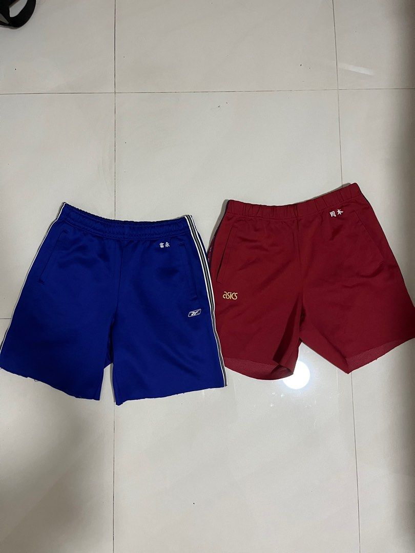 asics reebok sweatshorts Men s Fashion Bottoms Shorts on