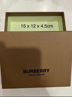 Burberry scarf box for sale clearance