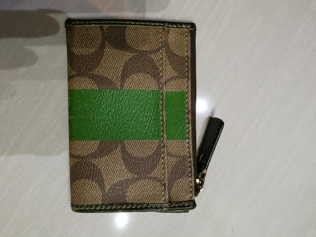 Authentic Coach Card/Coin Holder, Women's Fashion, Bags & Wallets