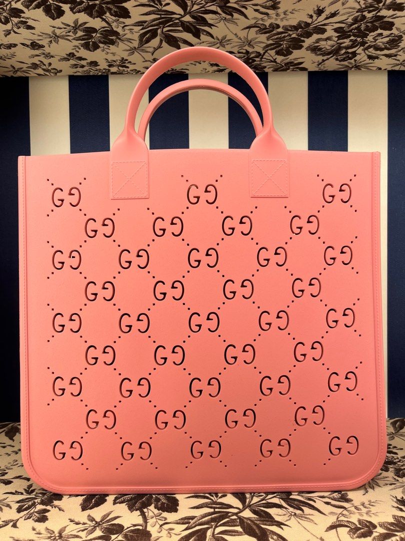 Authentic Gucci rubber tote (pre order), Luxury, Bags & Wallets on Carousell
