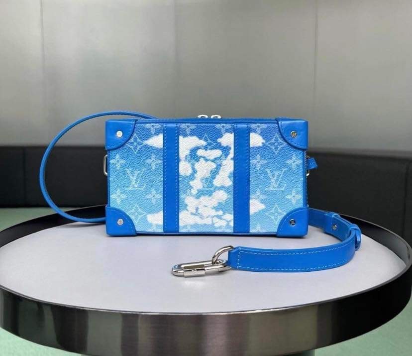 Louis Vuitton Soft Trunk Bag Limited Edition Monogram Clouds Blue 769511