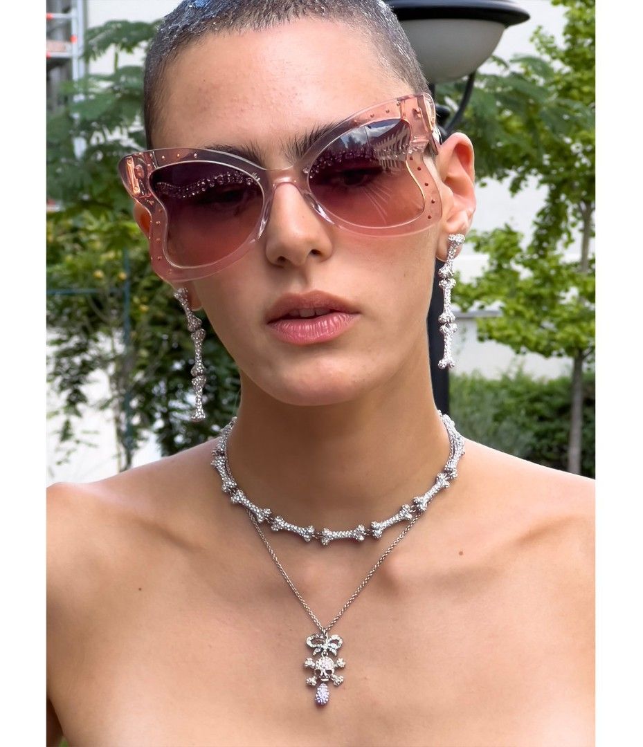 11.11 SALE Authentic Vivienne Westwood FAUSTINE SKULL PENDANT NECKLACE