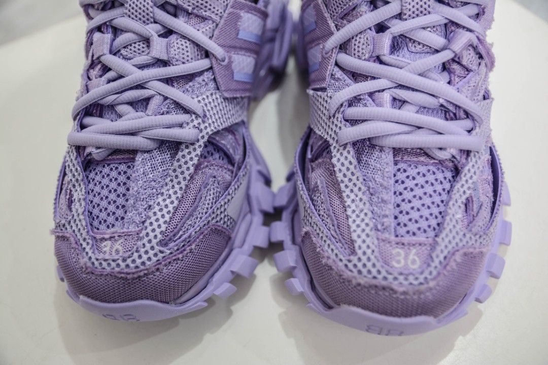 Balenciaga track purple