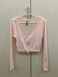 Ballet Core Cropped Cardigan