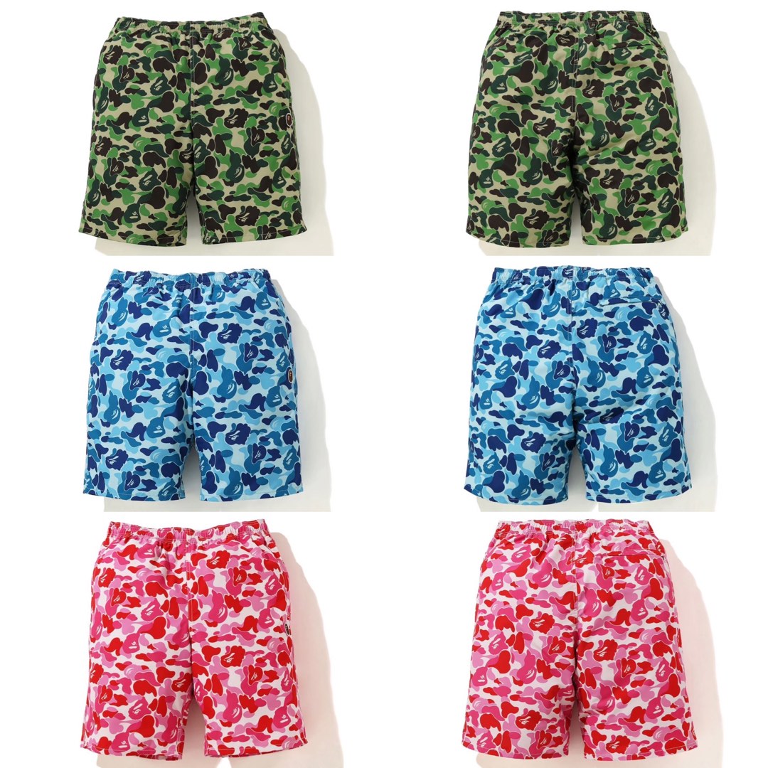 Bape abc top beach shorts