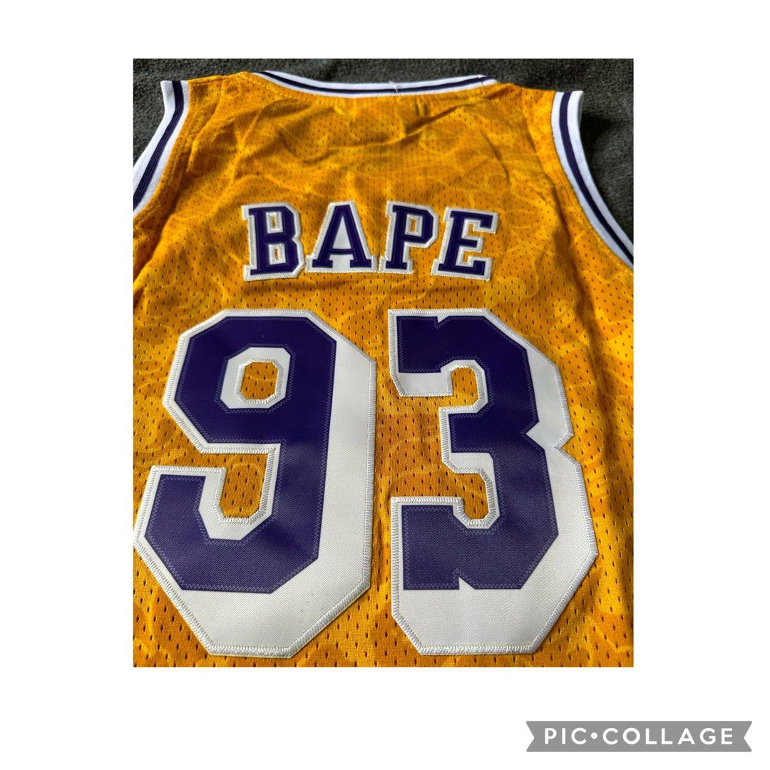 BAPE LA Lakers NBA Jersey
