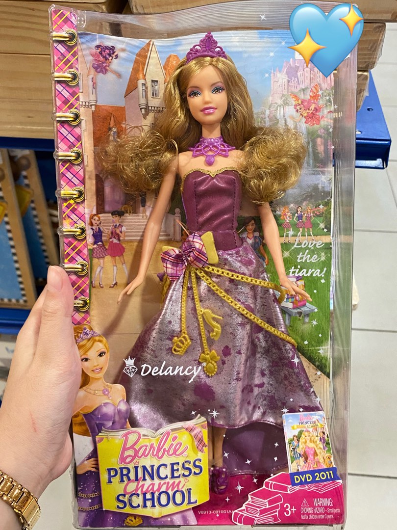 Barbie Princess Charm School: Delancy Doll (stock 1) on Carousell