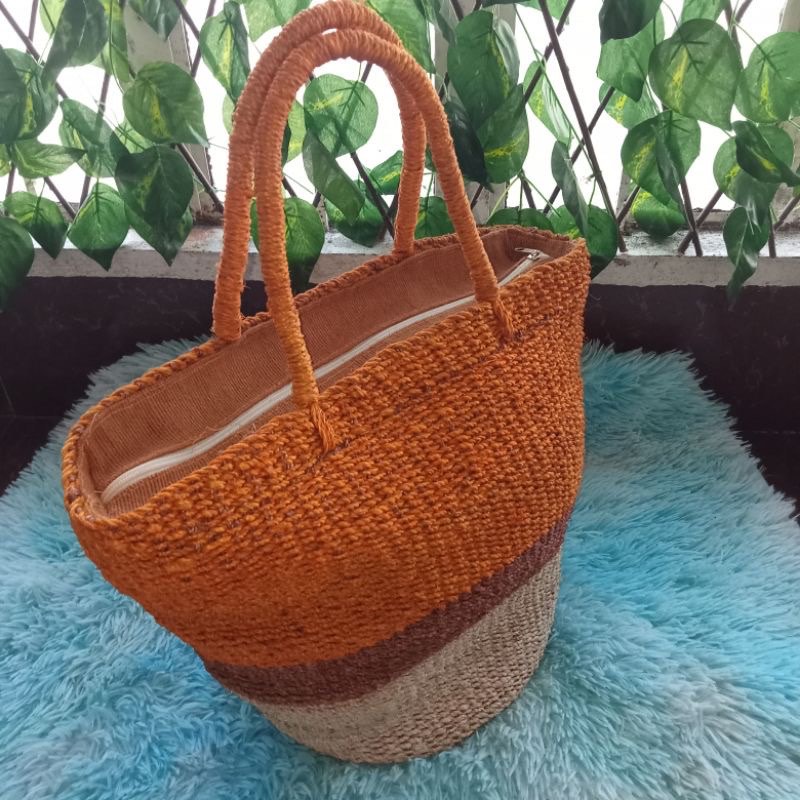 Beach Rattan Bag