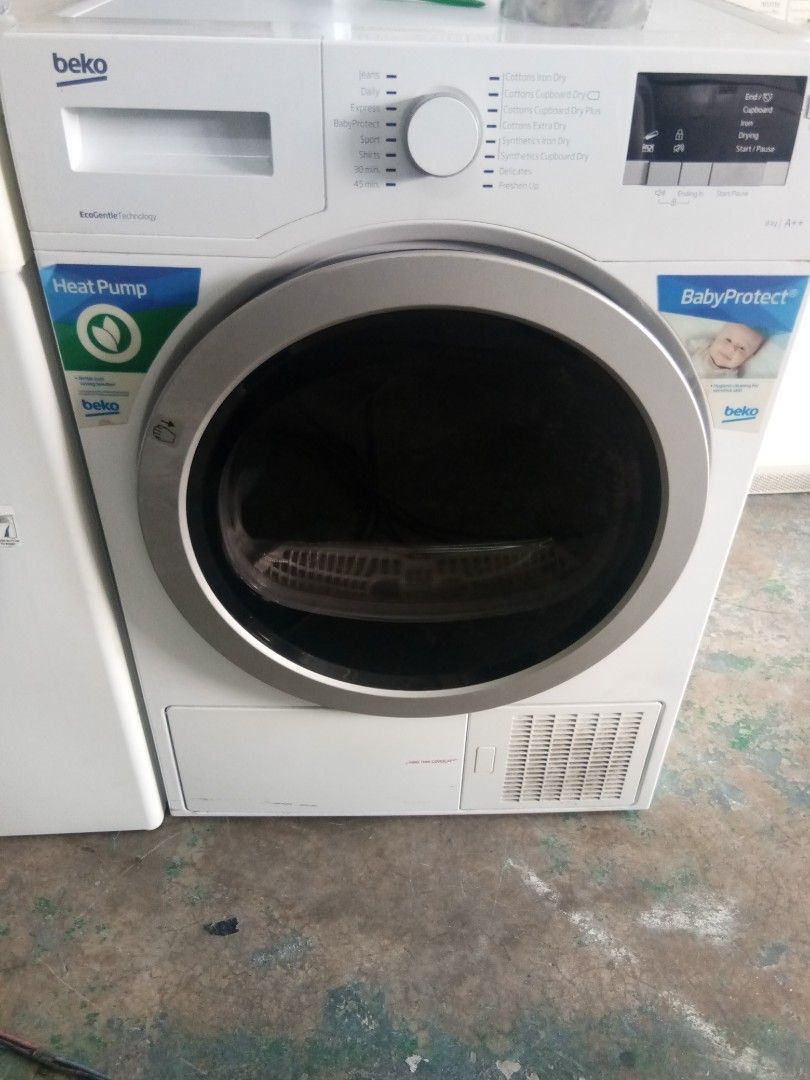Beko dryer 8kg all new condition, TV & Home Appliances, Washing