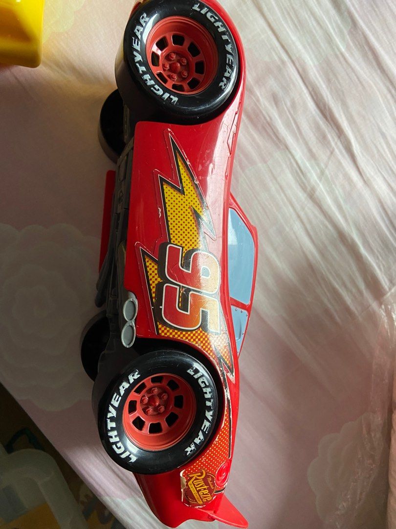 Big Lightning McQueen car, Babies & Kids, Infant Playtime on Carousell