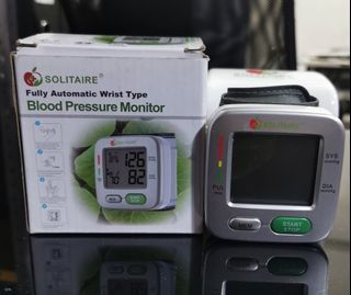 Blood Pressure Monitor Wrist Type (Solitaire)