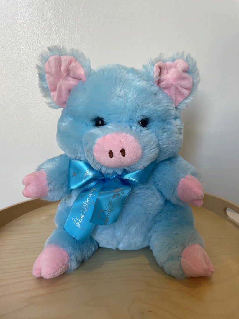 Pig stuffed toy blue magic 2025