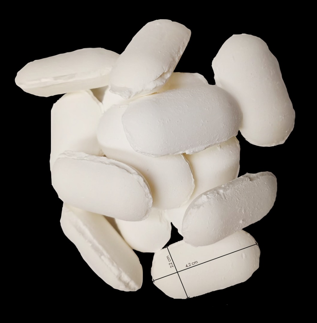 Bromicide Bromine 1 kg Chlorine Tablet for Spa Jacuzzi, Furniture