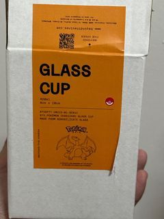 BTV Pokemon Charizard Glass Cup