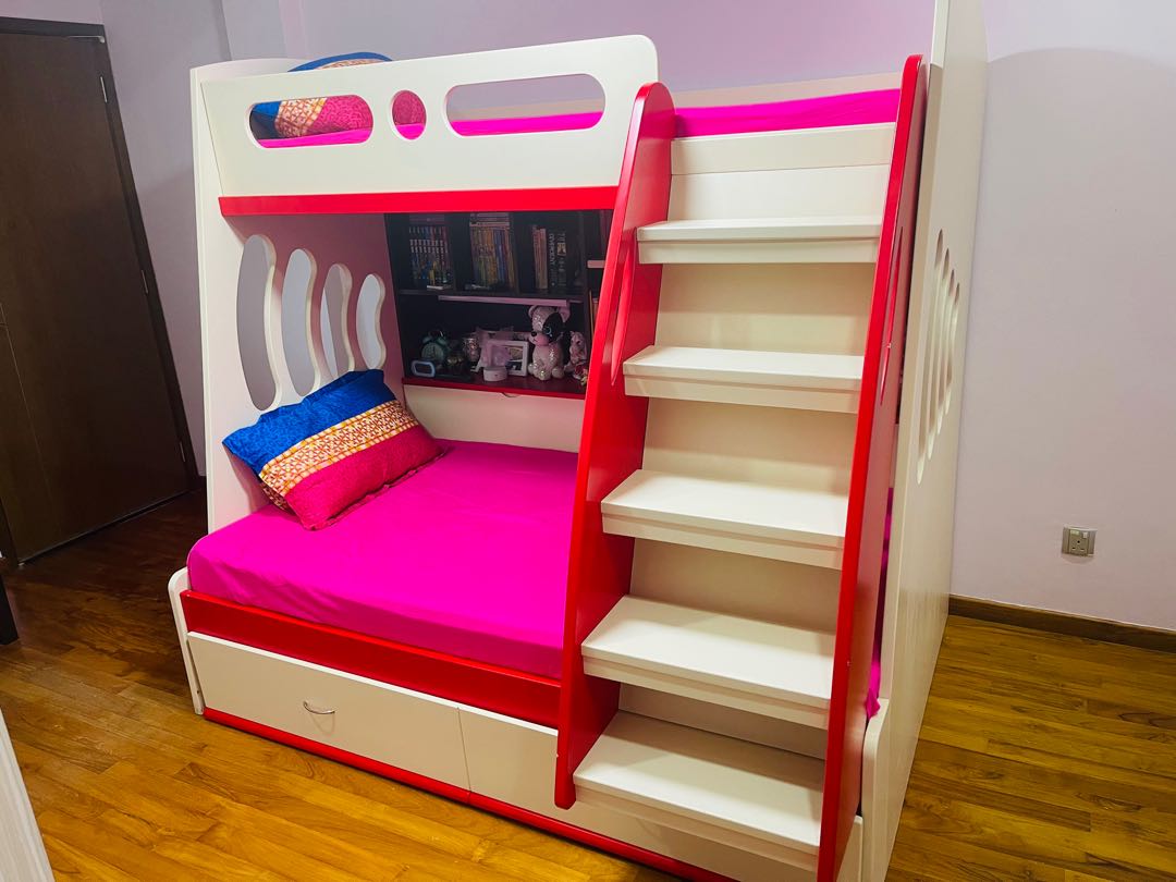 Bunk Bed, Furniture & Home Living, Furniture, Bed Frames & Mattresses