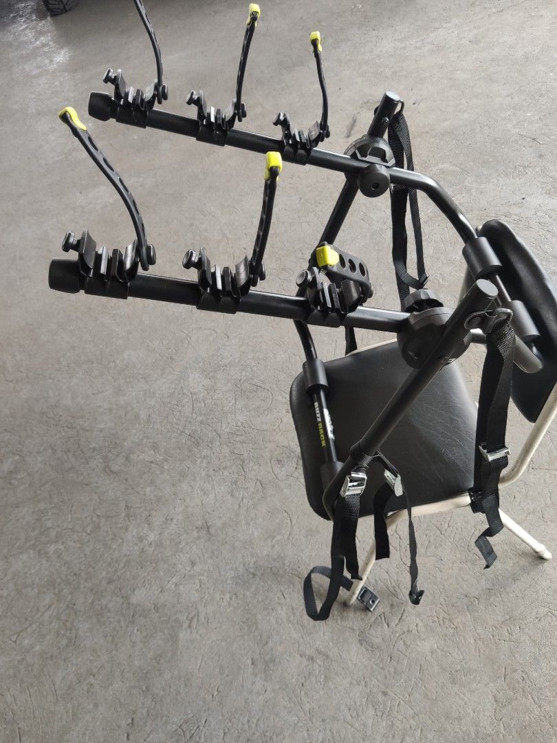 Buzzrack Mozzquito Trunk 3 Bike Rack - Mountain Bikes, Road - View #2
