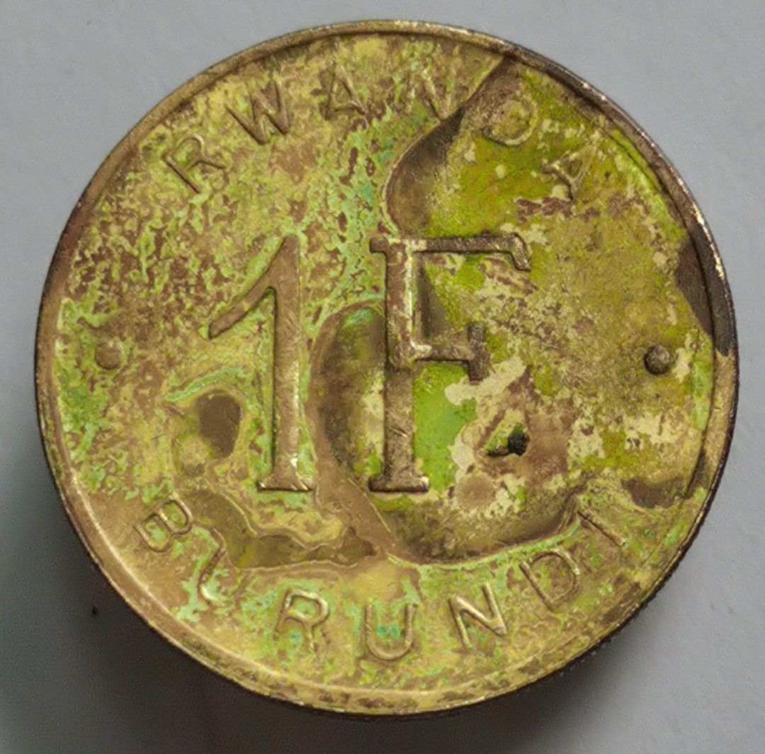 C477: Rwanda 1961 Coin 1 Franc, Hobbies & Toys, Collectibles ...