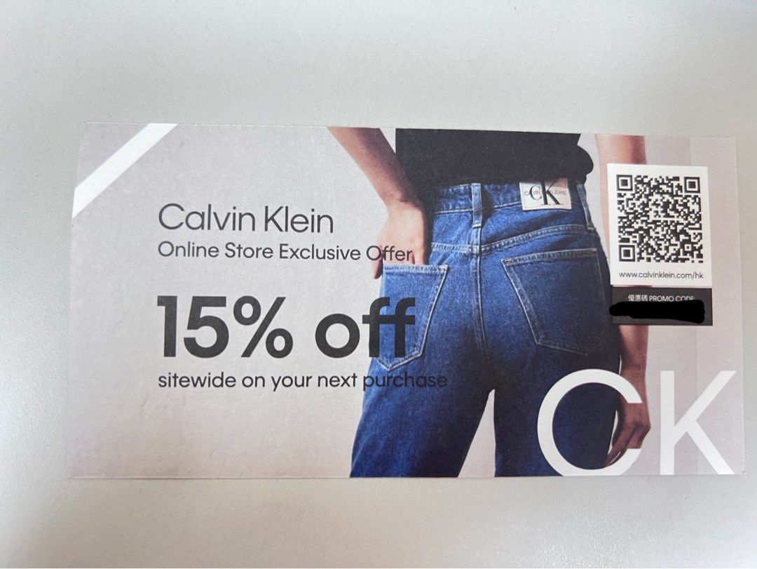 Calvin klein sales 15 off
