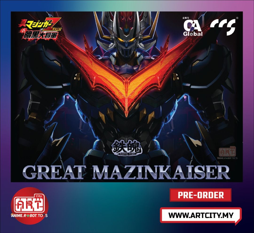 Figurine Articulée Mazinkaiser CCSTOYS En Alliage - Édition 2023, Occasion