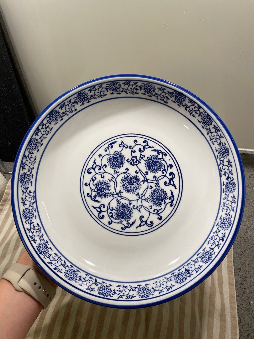 Chinese Porcelain Plate, Furniture & Home Living, Kitchenware
