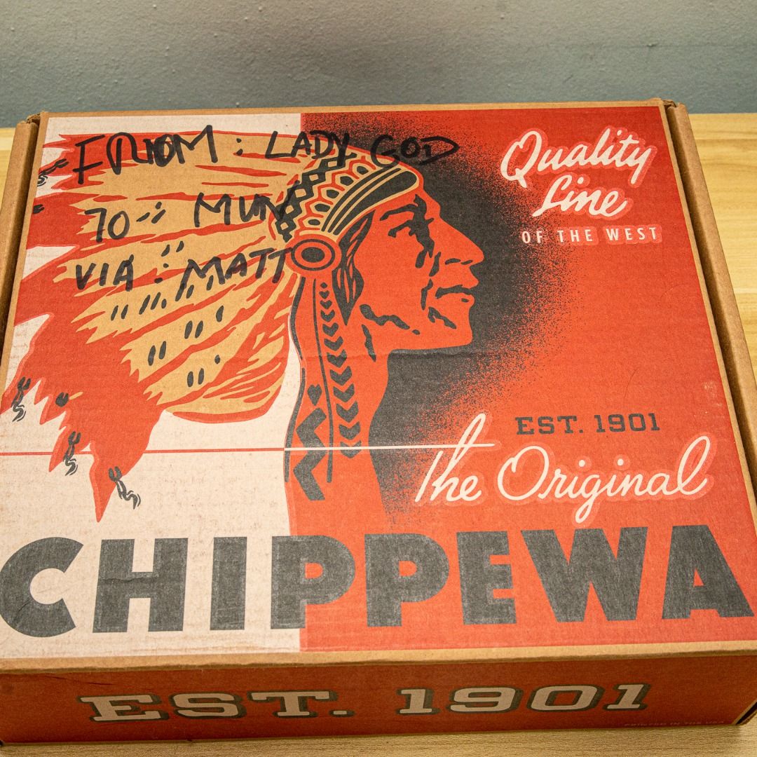 Chippewa black odessa store