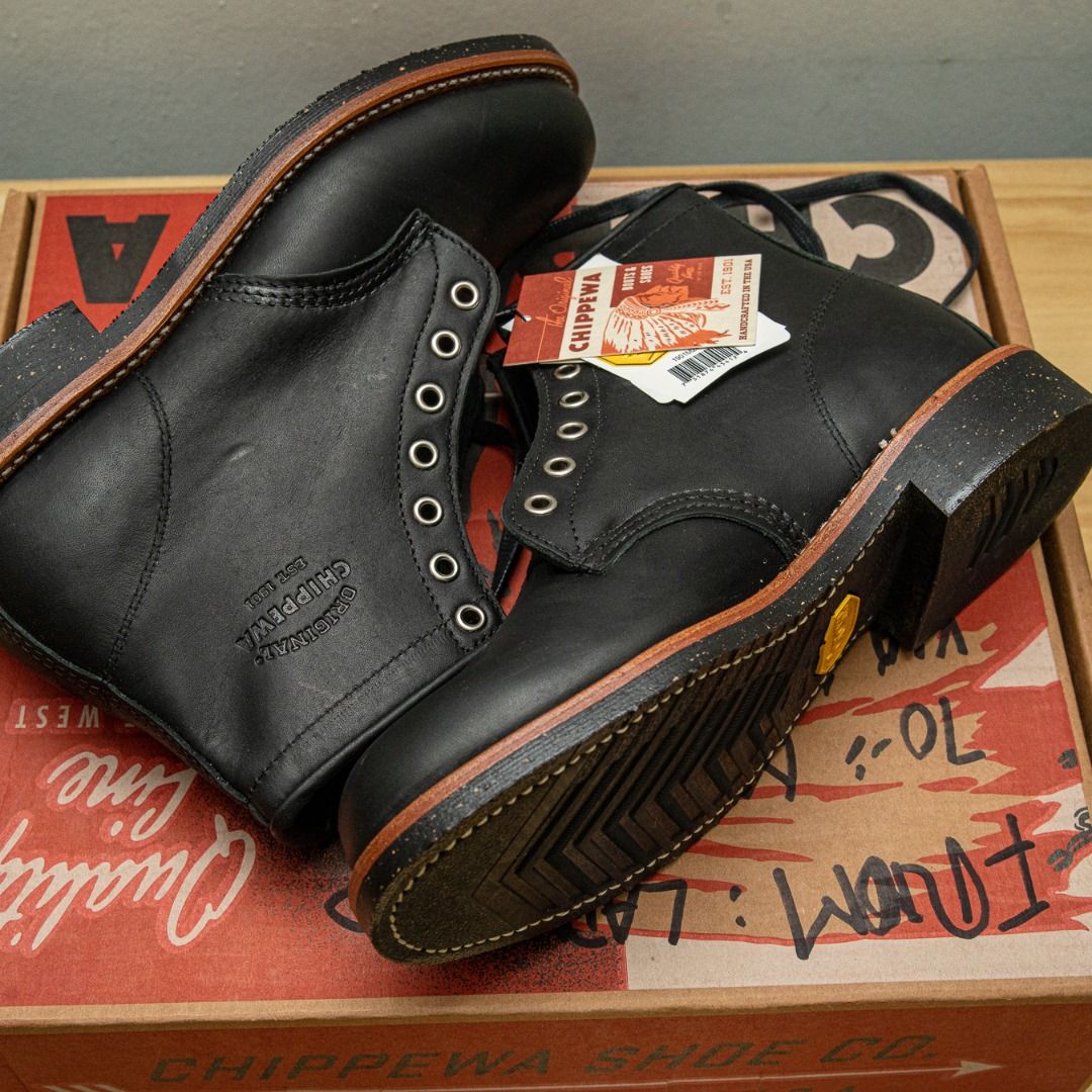 Chippewa Smith Boot - Odessa Black (open box size 8D) - Arcane Supply Co.