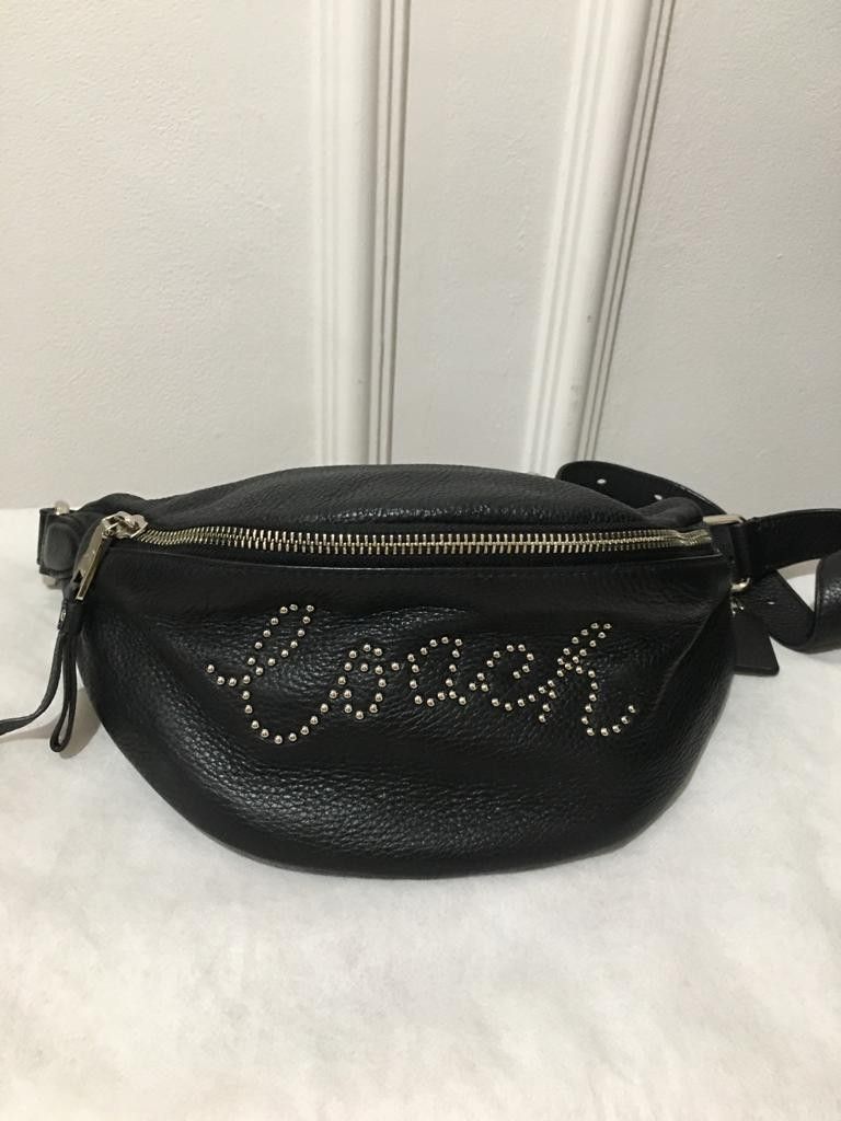 Coach pebble leather belt bag, Fesyen Wanita, Tas & Dompet di Carousell