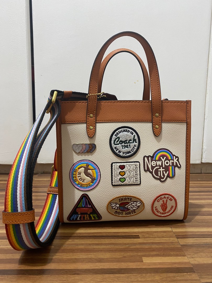 Coach pride tote bag on sale
