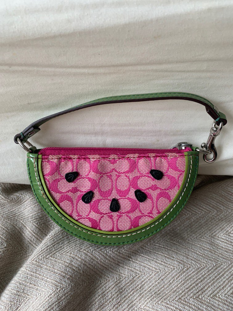 Watermelon coach cheap wristlet