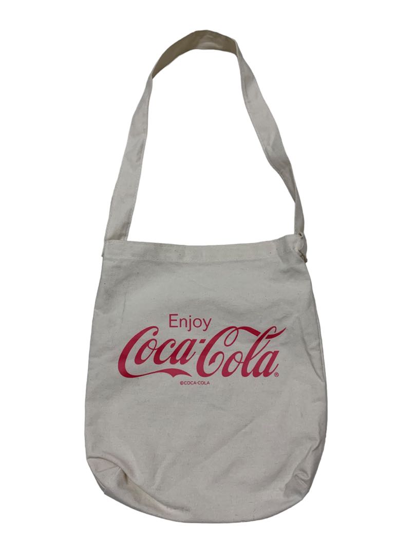 Sac à Dos Vintage Coca-Cola - Sling Bag Rouge - Nylon - Unisexe - Occasion