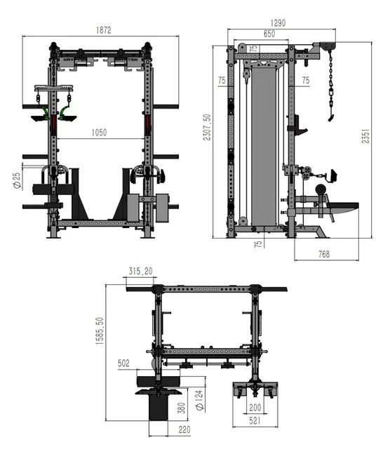 Dimension Super Rack Colossus Super Rack, Sports Equipment, Other Sports Equipment and ...
