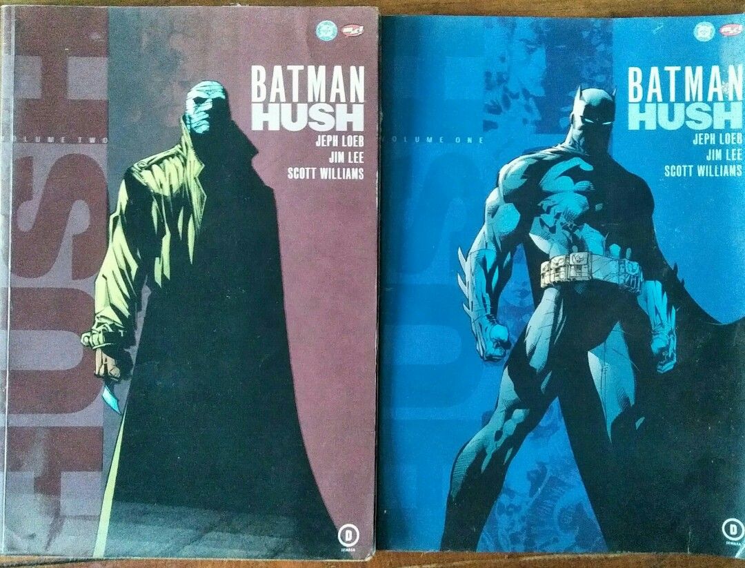 Comic ( DC ) BATMAN HUSH vol 1 dan vol 2, Buku & Alat Tulis, Majalah